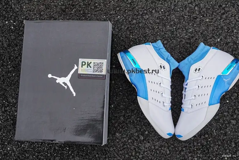 GOD PK 17 Jordan SHIP MATERIALS Blue TO Retro RETAIL SP READY University Low 0604